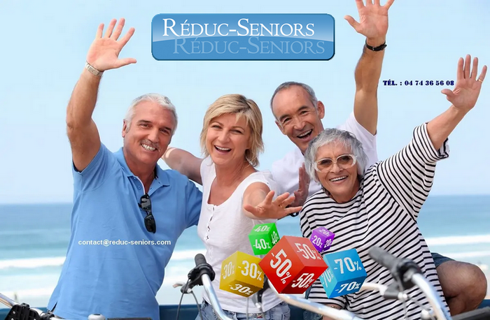 Des seniors heureux profitent de leurs r&eacute;ductions Réduc-Seniors